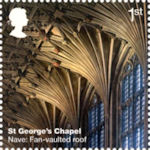 Windsor Castle 1st Stamp (2017) Nave: Fan-vaulted roof