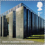 Landmark Buildings 1st Stamp (2017) Giant's Causeway Visitor Centre