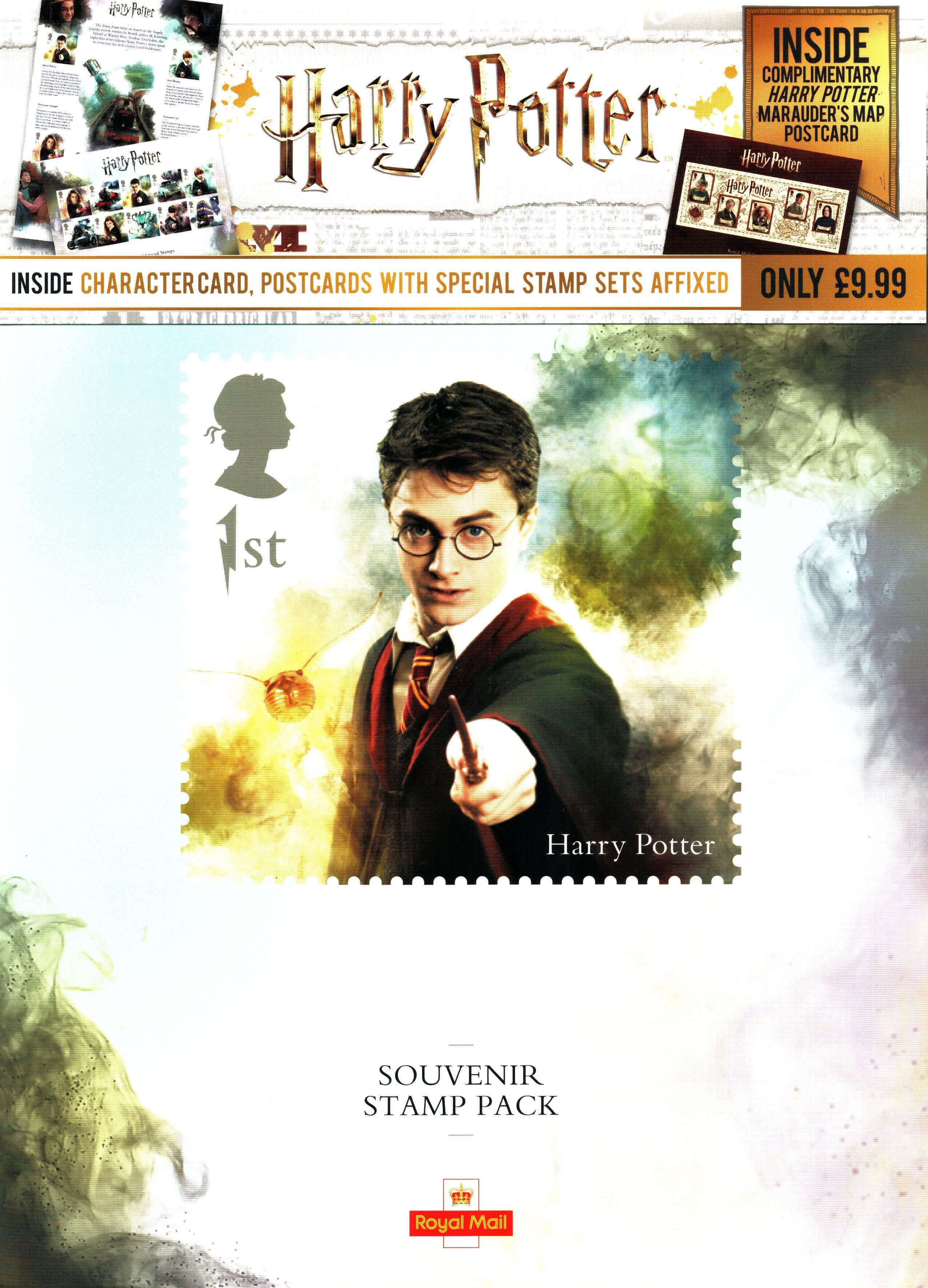 MFN068 - 2018 Harry Potter, Mint, Set of 10 Stamps, Great Britain