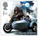 Harry Potter 1st Stamp (2018) Hagrid’s Motorbike