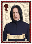 Harry Potter 1st Stamp (2018) Severus Snape