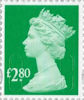 Machin Definitive 2019 £2.80 Stamp (2019) Spruce Green