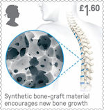British Engineering £1.60 Stamp (2019) Bone-graft
