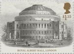 Queen Victoria Bicentenary £1.55 Stamp (2019) Royal Albert Hall, London