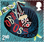 Curious Customs 2nd Stamp (2019) Padstow Obby Oss