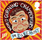 Curious Customs 1st Stamp (2019) World Gurning Championships