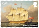 Royal Navy Ships £1.35 Stamp (2019) HMS Victory