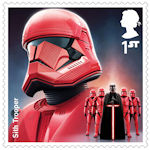 Star Wars - The Rise of Skywalker 1st Stamp (2019) Sith Trooper
