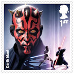 Star Wars - The Rise of Skywalker 1st Stamp (2019) Darth Maul