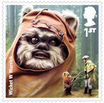 Star Wars - The Rise of Skywalker 1st Stamp (2019) Wicket Warrick
