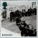 D-Day 1st Stamp (2019) Sword