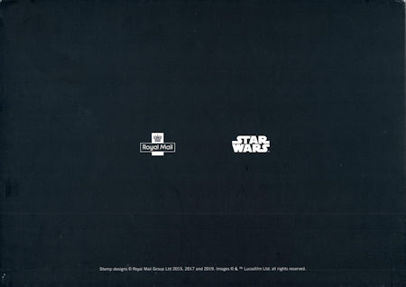 Reverse for Star Wars - The Official Stamp Collection