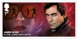 James Bond 1st Stamp (2020) The Living Daylights (1987)