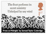The Romantic Poets 1st Stamp (2020) Frost at Midnight by Samuel Taylor Coleridge