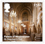 The Palace of Westminster £1.63 Stamp (2020) St Stephens Hall