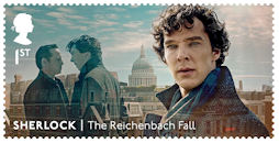 Sherlock  1st Stamp (2020) The Reichenbach Fall