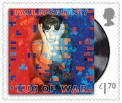 Paul McCartney £1.70 Stamp (2021) Tug of War (1982)