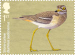 Migratory Birds 1st Stamp (2022) Stone-curlew, Burhinus oedicnemus
