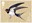 1st, Swallow, Hirundo rustica from Migratory Birds (2022)