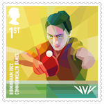 Birmingham 2022 Commonwealth Games 1st Stamp (2022) Para Table Tennis