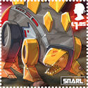 Transformers £1.85 Stamp (2022) Dinobots - Snarl