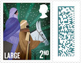 Christmas 2022 2nd Large Stamp (2022) Journey to Bethlehem