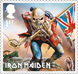 Iron Maiden 1st Stamp (2023) ‘The Trooper’ Eddie