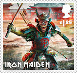 Iron Maiden £1.85 Stamp (2023) ‘Senjutsu’ Eddie