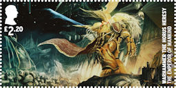 Warhammer £2.20 Stamp (2023) Warhammer: The Horus Heresy: The Emperor of Mankind