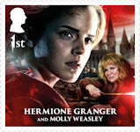Harry Potter 1st Stamp (2023) Hermione Granger and Molly Weasley