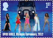 Spice Girls 1st Stamp (2024) Girls performing during the closing ceremony of the London 2012 Olympic Games