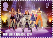 Spice Girls 1st Stamp (2024) Spice Girls performing in Istanbul, 1997