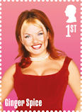 Spice Girls 1st Stamp (2024) Ginger Spice