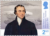 Weather Forecasting 2nd Stamp (2024) Luke Howard, pioneer meteorologist, classified clouds in 1803