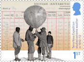 Weather Forecasting 1st Stamp (2024) Terra Nova Expedition studied extreme weather in 1910-12