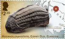 Viking Britain £2.20 Stamp (2024) Hogback gravestone, Govan Old, Glasgow
