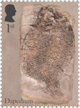 The Age of the Dinosaurs 1st Stamp (2024) Dapedium politum
