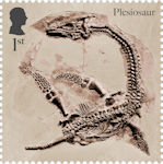 The Age of the Dinosaurs 1st Stamp (2024) Plesiosaurus macrocephalus