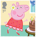 Peppa Pig 1st Stamp (2024) Peppa