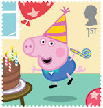 Peppa Pig 1st Stamp (2024) George