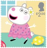Peppa Pig £2.00 Stamp (2024) Suzy Sheep