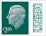 October Tariff 2024 £2.80 Stamp (2024) Slate Blue