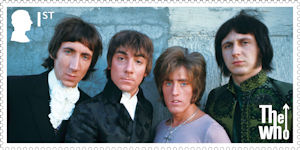 The Who 1st Stamp (2024) The Who in 1968