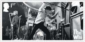 The Who 1st Stamp (2024) The Who at the Marquee Club, London, 1967