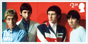 The Who £2.00 Stamp (2024) The Who in c.1965