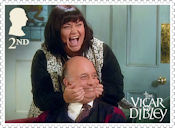 The Vicar of Dibley 2nd Stamp (2025) Geraldine and David