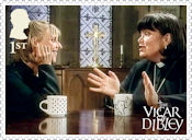 The Vicar of Dibley 1st Stamp (2025) Alice and Geraldine