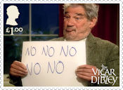 The Vicar of Dibley £1 Stamp (2025) Jim