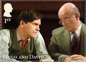 The Vicar of Dibley 1st Stamp (2025) Hugo and David