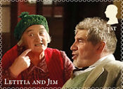 The Vicar of Dibley 1st Stamp (2025) Letitia and Jim